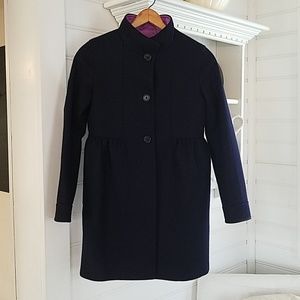 Crew cuts Navy blue wool jacket